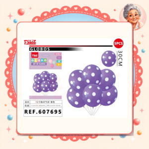 la-icha-04281 Morado con Puntos Feliz Ref. 607695