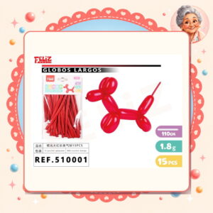 Largos Rojo Feliz Ref. 510001