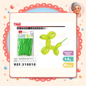 la-icha-04289 Largos Verde Claro Feliz Ref. 510010