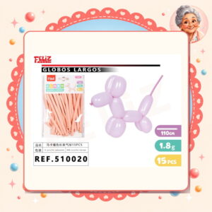 la-icha-04298 Largos Macarron Naranjo Feliz Ref. 510020