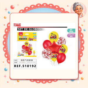la-icha-04340 De Globos Bombero Feliz Ref. 510192