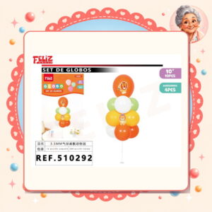 la-icha-04371 Soporte+globos Zoologico Feliz Ref. 510292