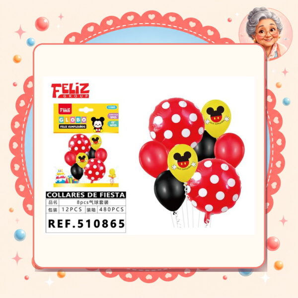 De Globos F.cumple Mickey Feliz Ref. 510865