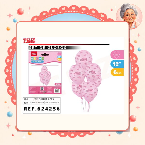 De Globos Feliz Ref. 624256