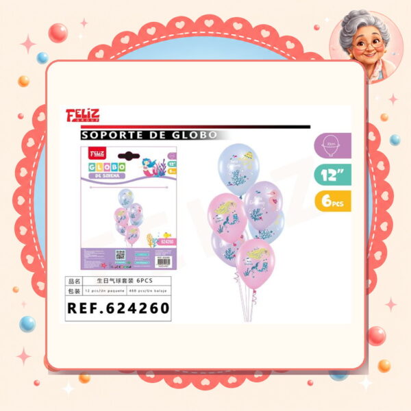 De Globos Feliz Ref. 624260