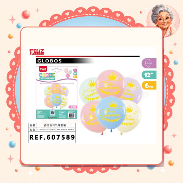 De Globos Feliz Ref. 607589