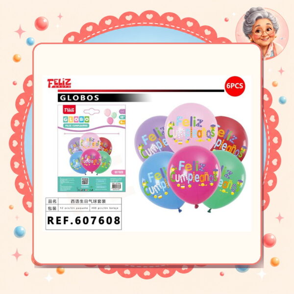 De Globos Feliz Ref. 607608