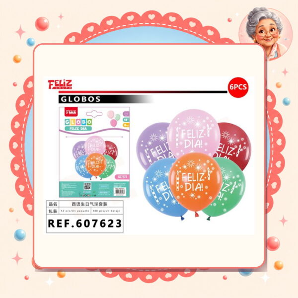 De Globos Feliz Ref. 607623