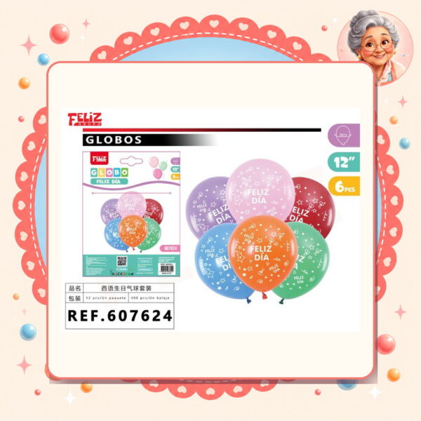 De Globos Feliz Ref. 607624