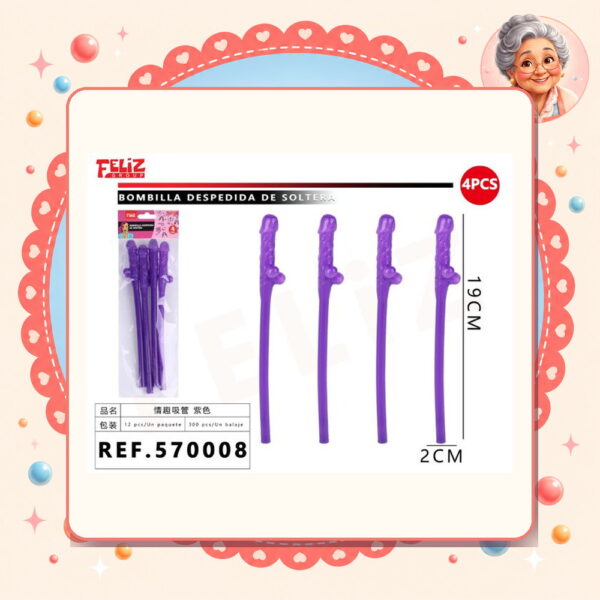 la-icha-04561 De Soltera Morado Feliz Ref. 570008