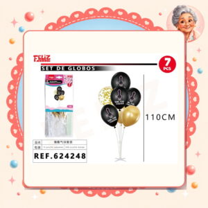 Set Globos Feliz Ref. 624248
