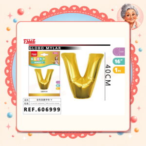 V Dorado Feliz Ref. 606999