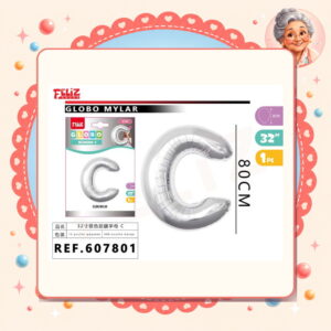 Plateado C Feliz Ref. 607801