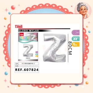 Plateado Z Feliz Ref. 607824