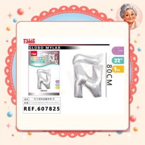 Plateado ? Feliz Ref. 607825