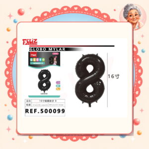 la-icha-04765 8 Negro Feliz Ref. 500099