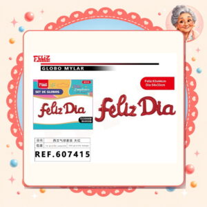 la-icha-04877 Feliz Dia Rojo Feliz Ref. 607415