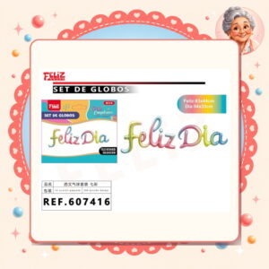 la-icha-04878 Feliz Dia Color Feliz Ref. 607416
