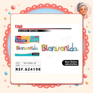 la-icha-04896 Bienvenida Victoso Feliz Ref. 624198