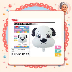 la-icha-04915 Metalizado de Perro Feliz Ref. 510195
