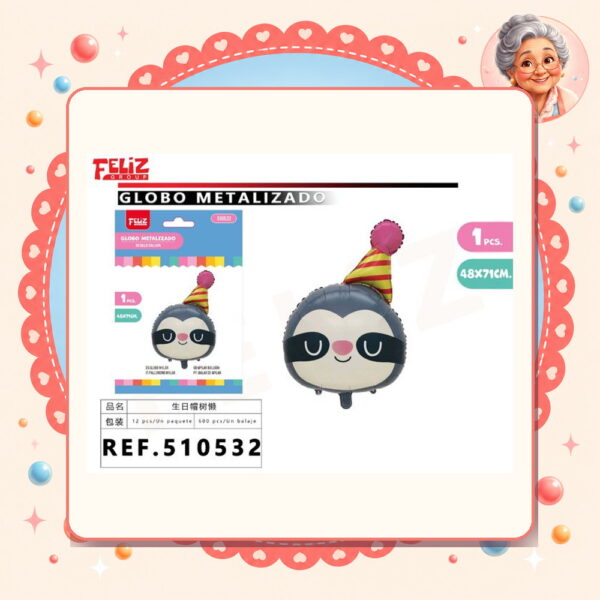 Cumple Ranura Feliz Ref. 510532