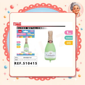 la-icha-04954 Verde Champan Feliz Ref. 510415