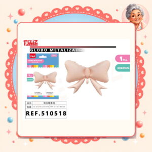 la-icha-04956 Lazo Rosado Mate Feliz Ref. 510518