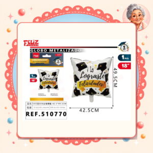 la-icha-04965 Metal F.graduado Feliz Ref. 510770
