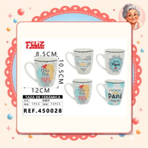 la-icha-05800 Ceramica Dia Padres Feliz Ref. 450028
