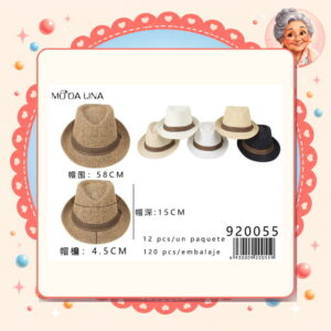 la-icha-05912 Sombrero Moda Lina Ref. 920055