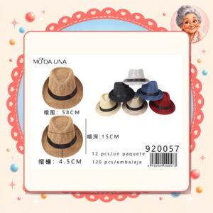 la-icha-05914 M.sombrero Moda Lina Ref. 920057