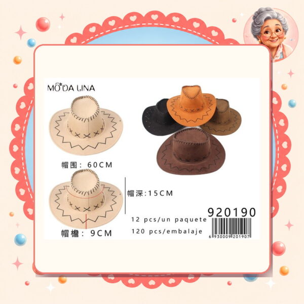 la-icha-05918 Sombrero Moda Lina Ref. 920190