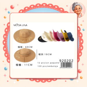 la-icha-05920 F.sombrero Moda Lina Ref. 920202