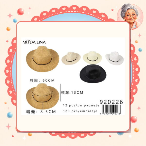 la-icha-05921 Sombrero Moda Lina Ref. 920226