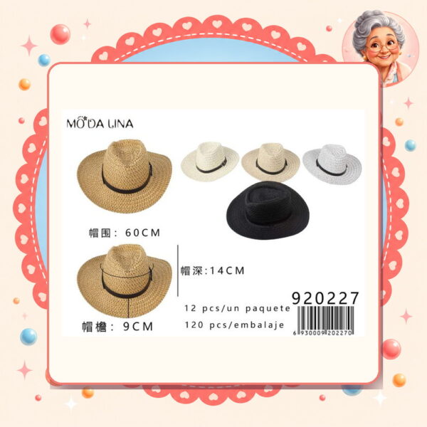 la-icha-05922 Sombrero Moda Lina Ref. 920227