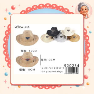 la-icha-05923 Sombrero Moda Lina Ref. 920234