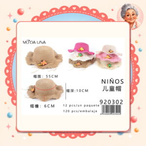 la-icha-05930 Sombrero Moda Lina Ref. 920302