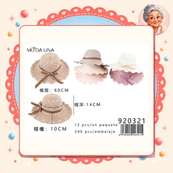 la-icha-05933 Sombrero Moda Lina Ref. 920321