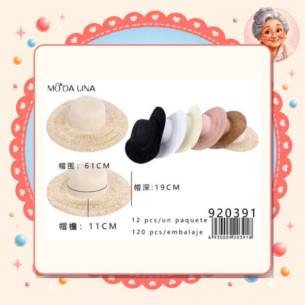 la-icha-05944 Sombrero Moda Lina Ref. 920391