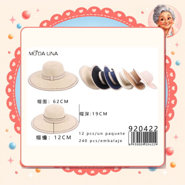 la-icha-05947 Gorro Moda Lina Ref. 920422