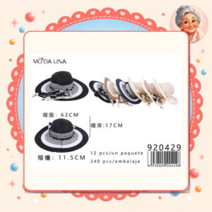 la-icha-05948 Sombrero Moda Lina Ref. 920429