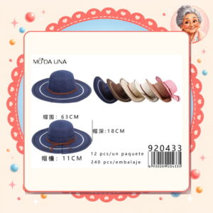 la-icha-05951 Gorro Moda Lina Ref. 920433