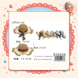 la-icha-05954 Sombrero Moda Lina Ref. 920436