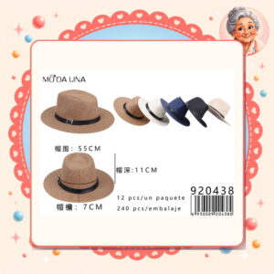la-icha-05955 Sombrero Moda Lina Ref. 920438