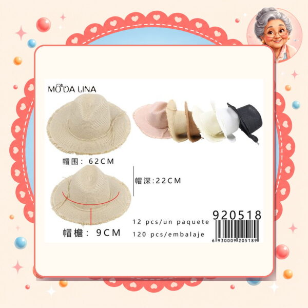 la-icha-05976 Gorro Moda Lina Ref. 920518