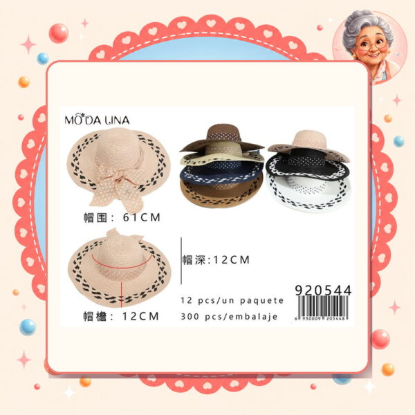 la-icha-05987 Sombrero Moda Lina Ref. 920544