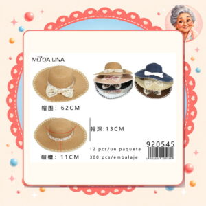 la-icha-05988 Sombrero Moda Lina Ref. 920545