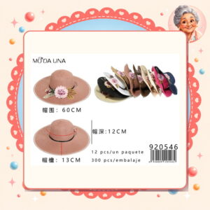 la-icha-05989 Sombrero Moda Lina Ref. 920546