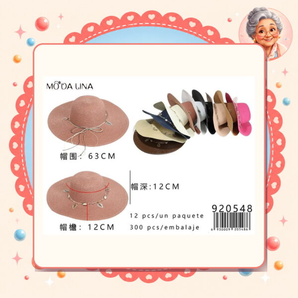 la-icha-05991 Sombrero Moda Lina Ref. 920548