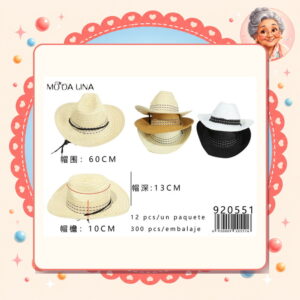 la-icha-05994 Sombrero Moda Lina Ref. 920551